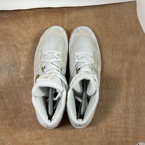 Nike Fury Shoes Mens Size 10.5 White Gold AO2416-170 Gum Sole main image 8
